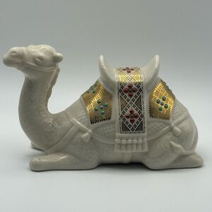 Lenox Ceramic Camel with Gold and Multicolor Accents